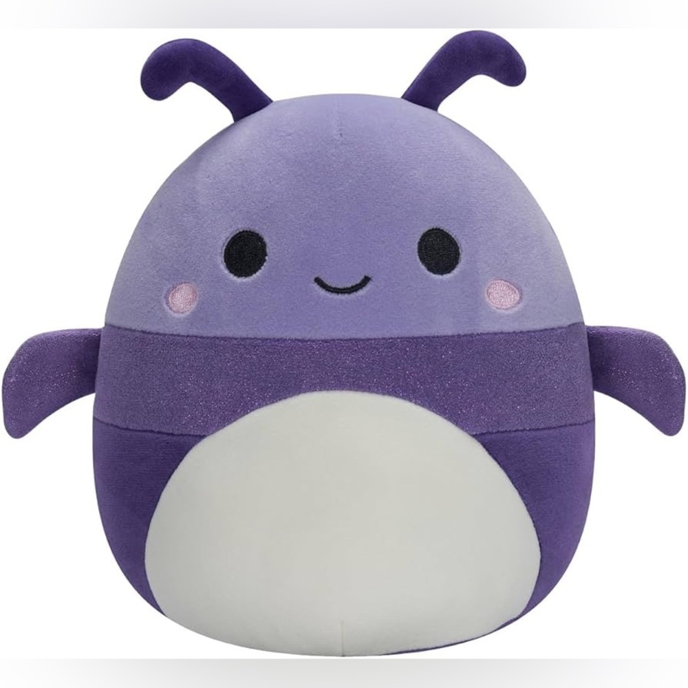 NWT Squishmallow Axel the Purple Beetle Plush Stuffed Animals Collectible Toy